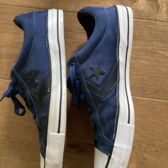 Men’s Navy Converse Sneakers - Picture 6 of 6